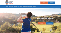 Desktop Screenshot of premierspineinstitute.com
